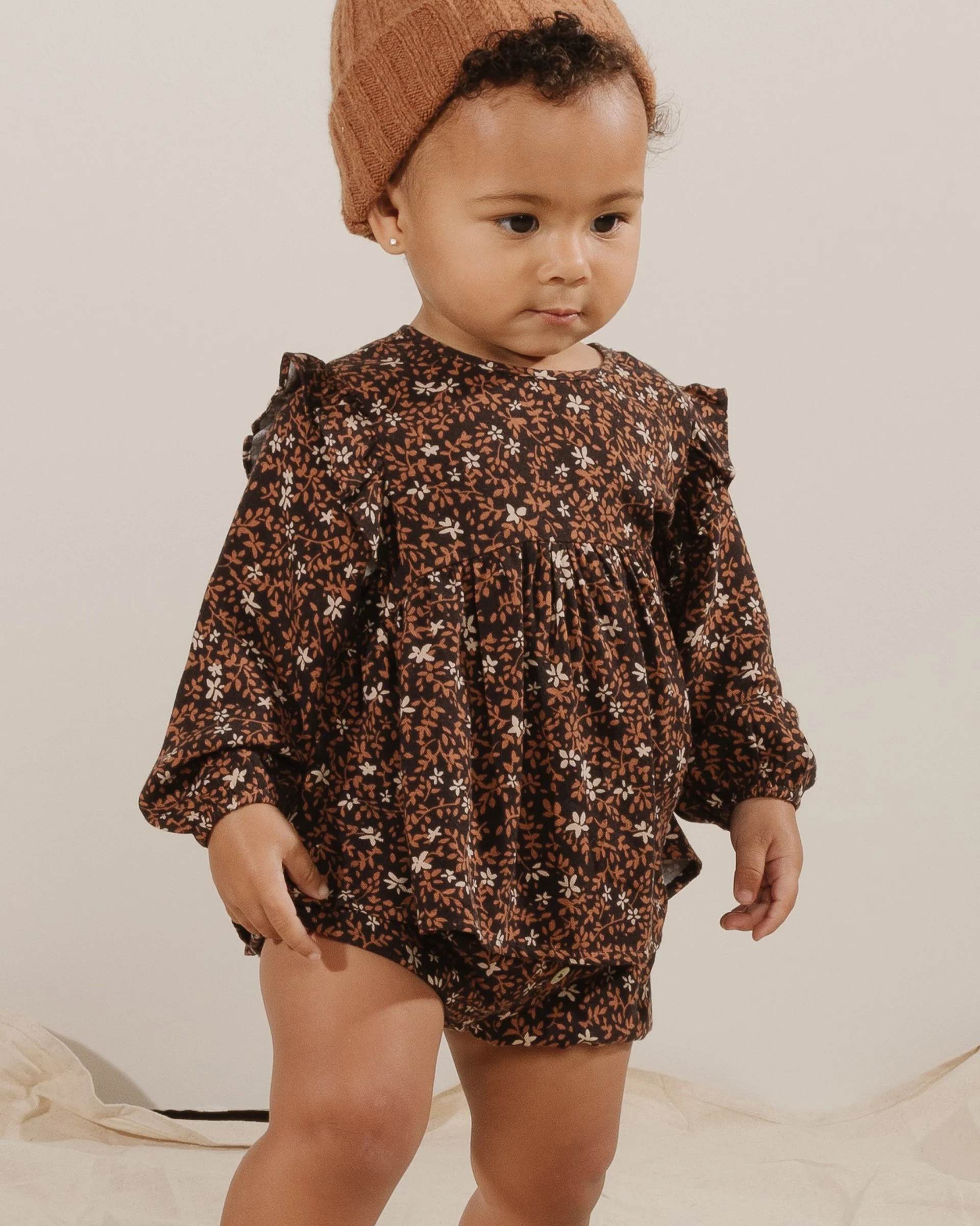BUTTON SHORT || WINTER BLOOM