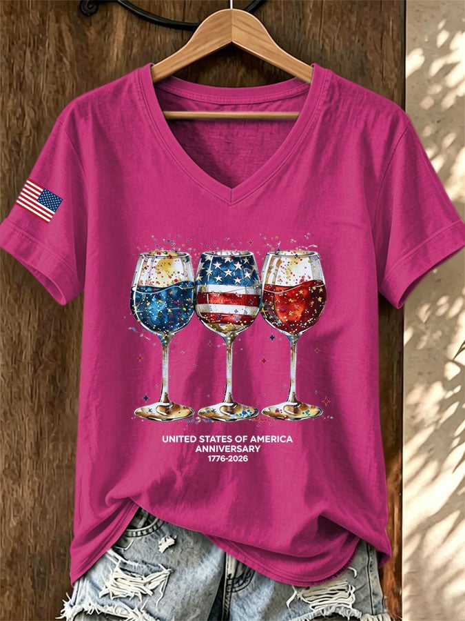 Women's Casual Print Short-Sleeve T-Shirt