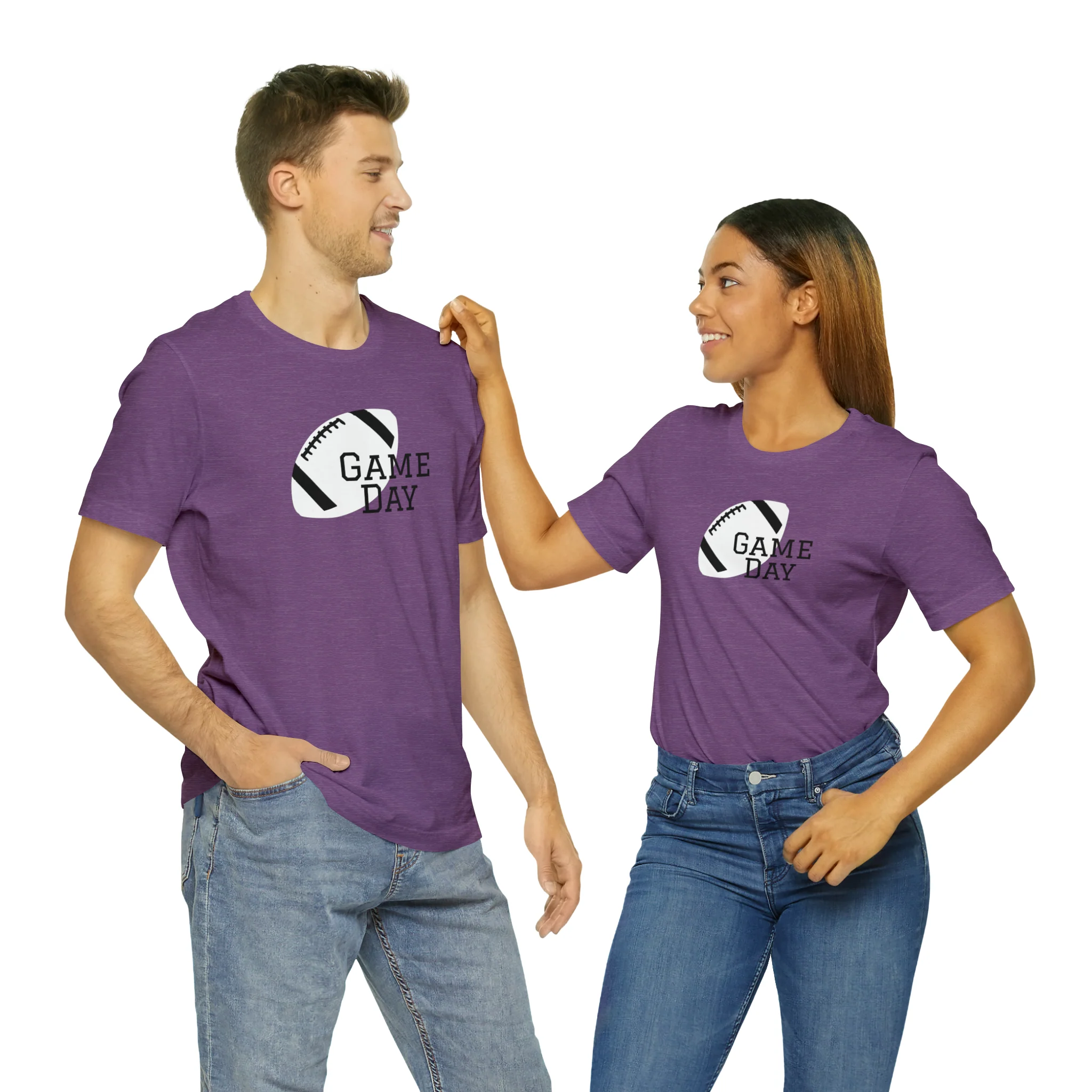 Game Day Football Unisex Jersey Short Sleeve Tee