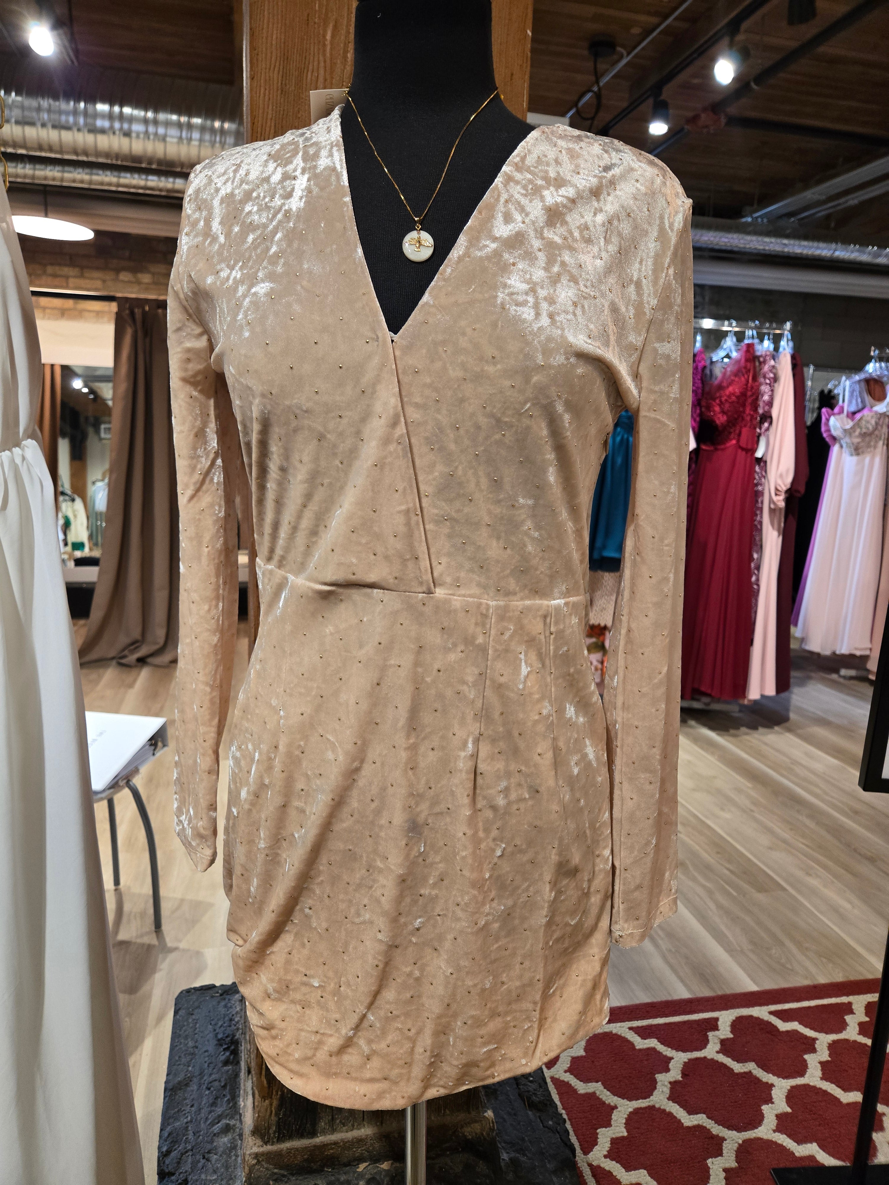Stone Mini Dress