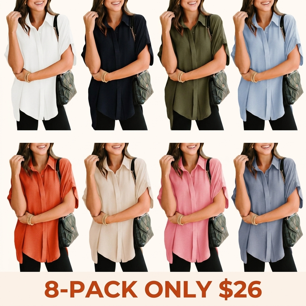 Women's solid-color top