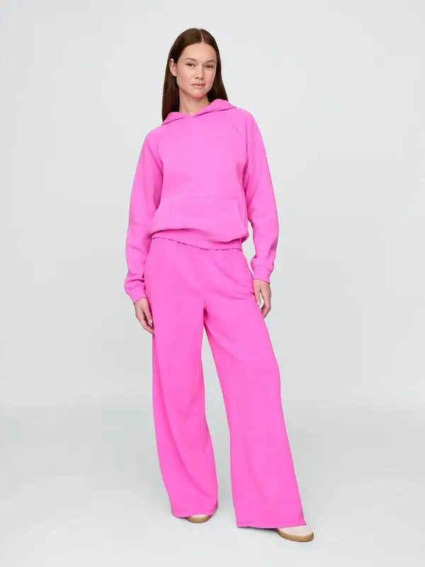 Women's VintageSoft Baggy Wide-Leg Sweatpants