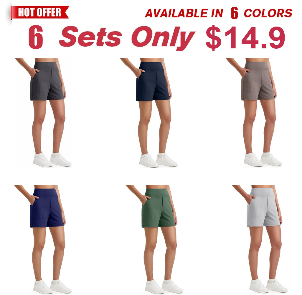 Women's Athletic Shorts High Waisted Running
