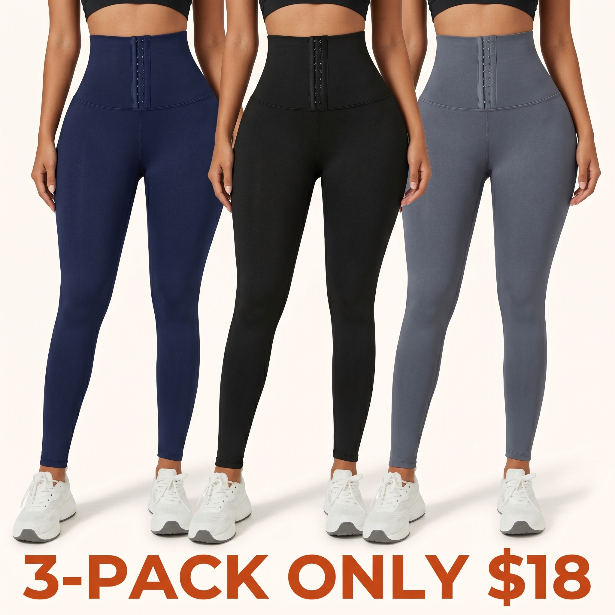 Women's High-Waisted Shapewear Leggings