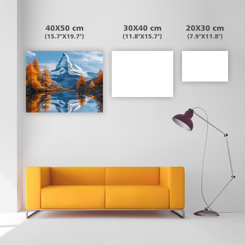 Matterhorn Reflection - Diamond Painting