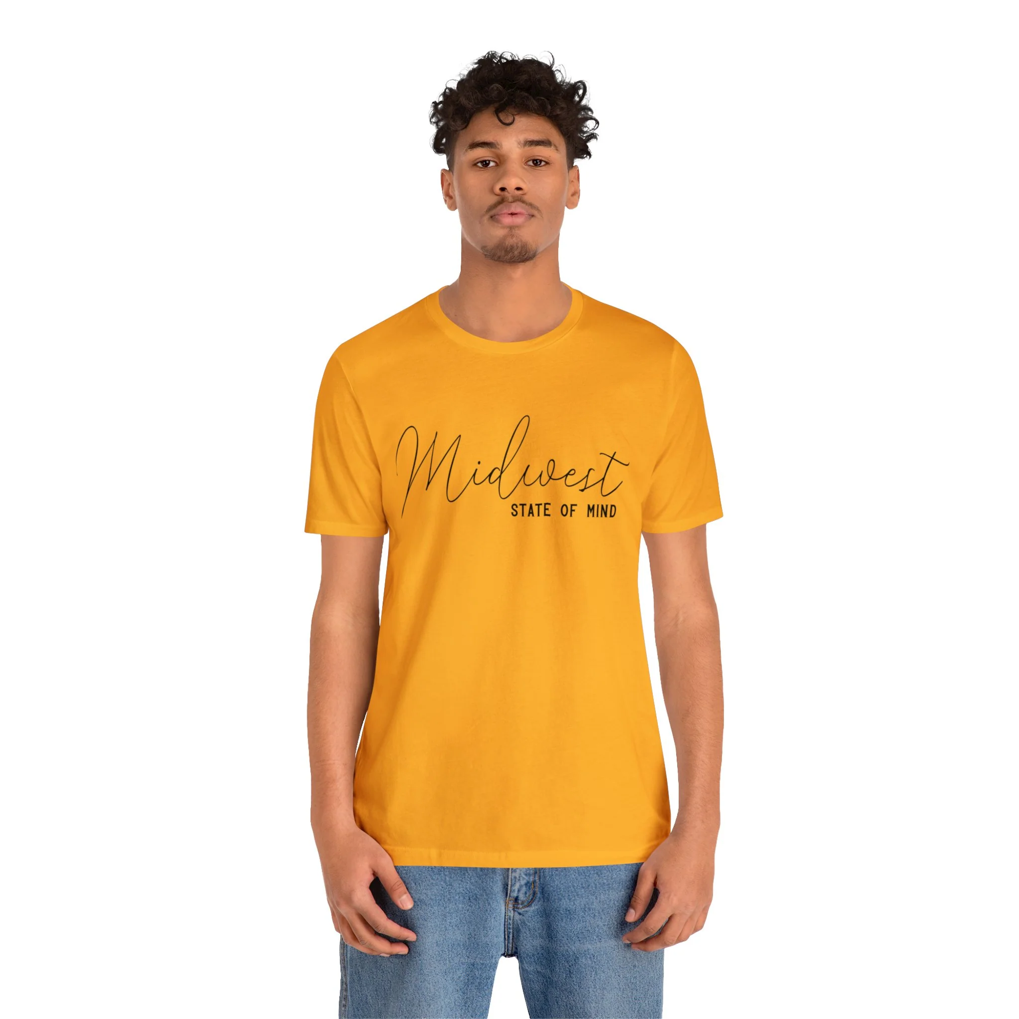 Midwest State of Mind Unisex Jersey Short Sleeve Tee