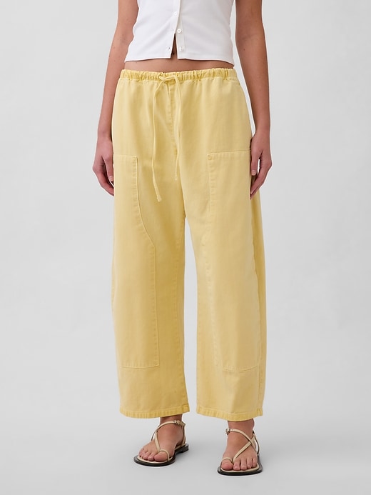 Easy Double-Knee Barrel Pants