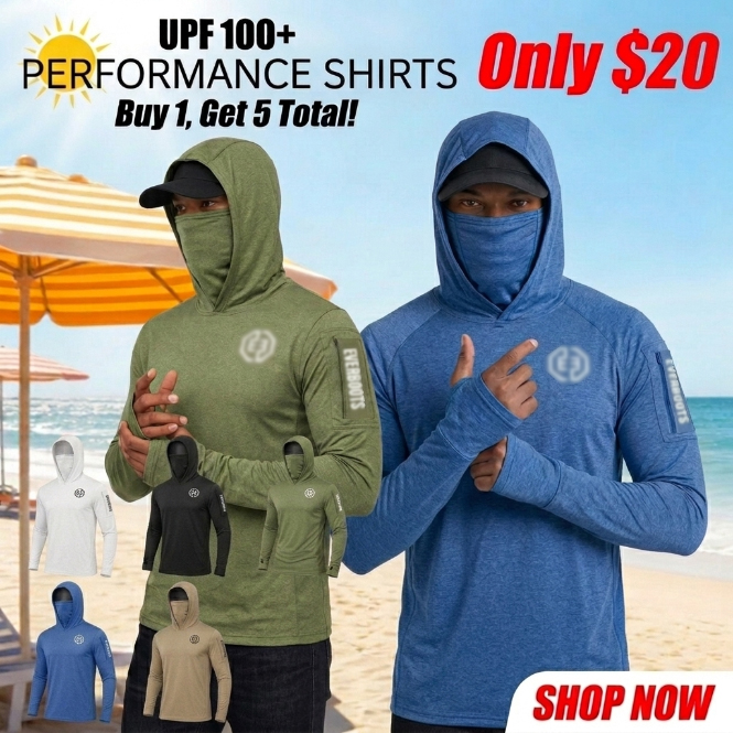 UPF 50+ Lightweight Sun Protection Hoodie