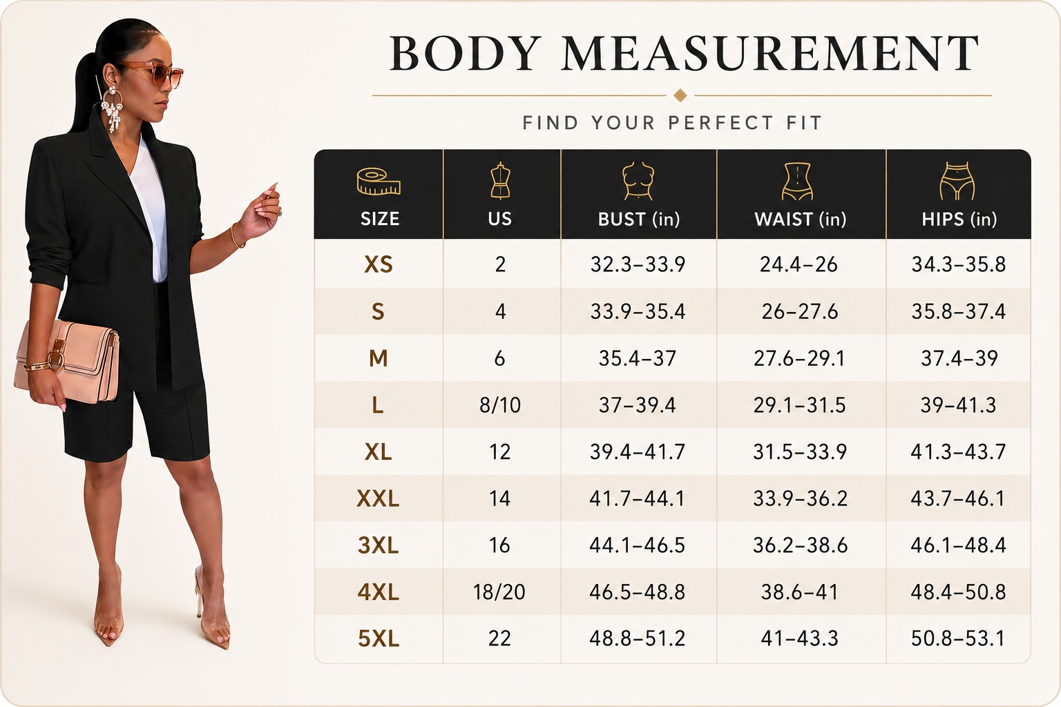 Women's Suit Set Jacket and Shorts Two-Piece Casual Blazer