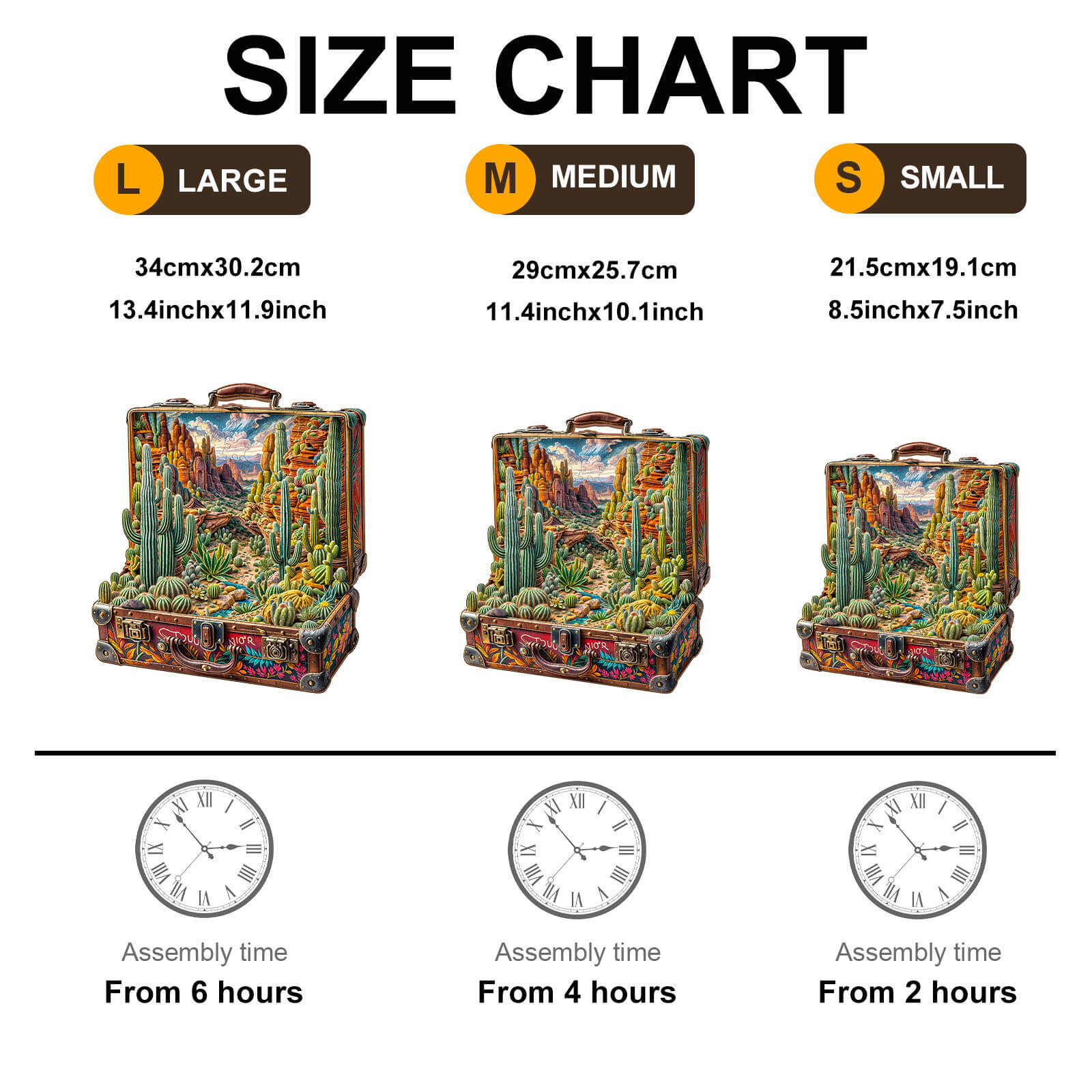 Desert Odyssey-1 Wooden Jigsaw Puzzle
