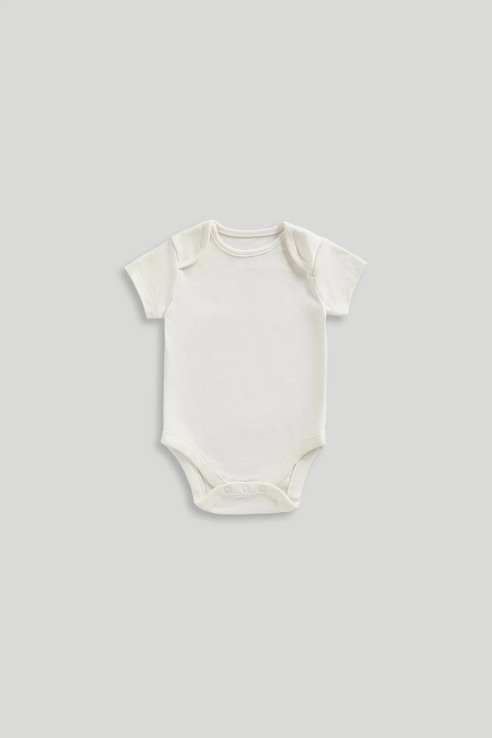 Short-Sleeved Bodysuits - 5 Pack