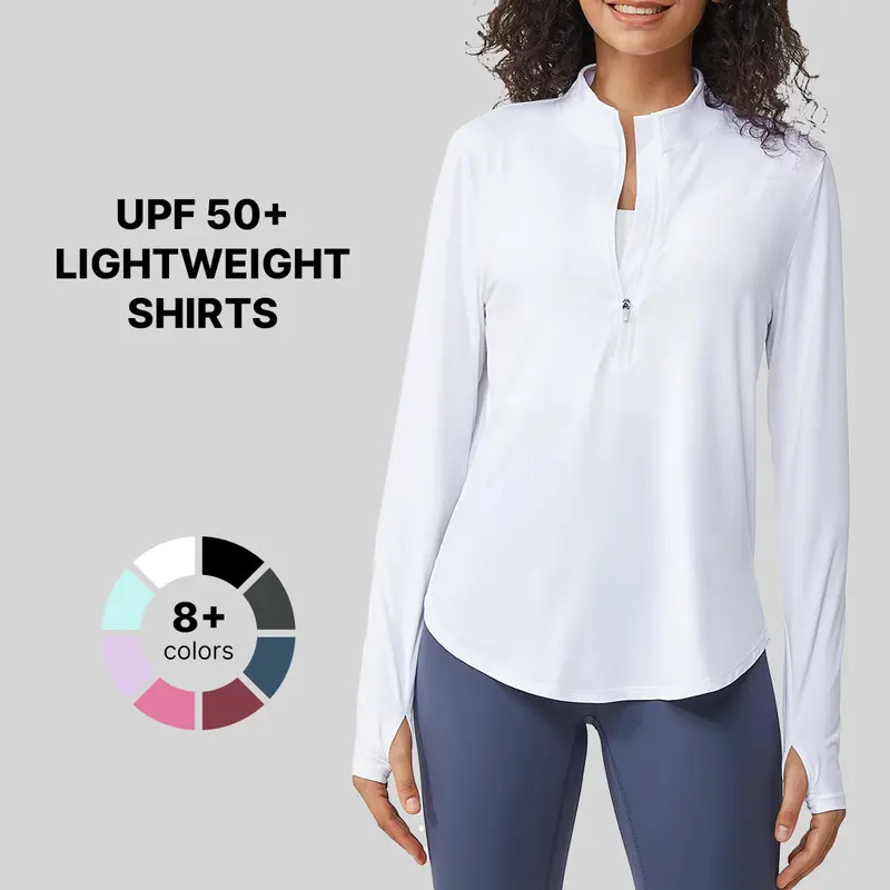 Women's UPF 50+ Sun Protection Shirt – Lightweight Golf Top