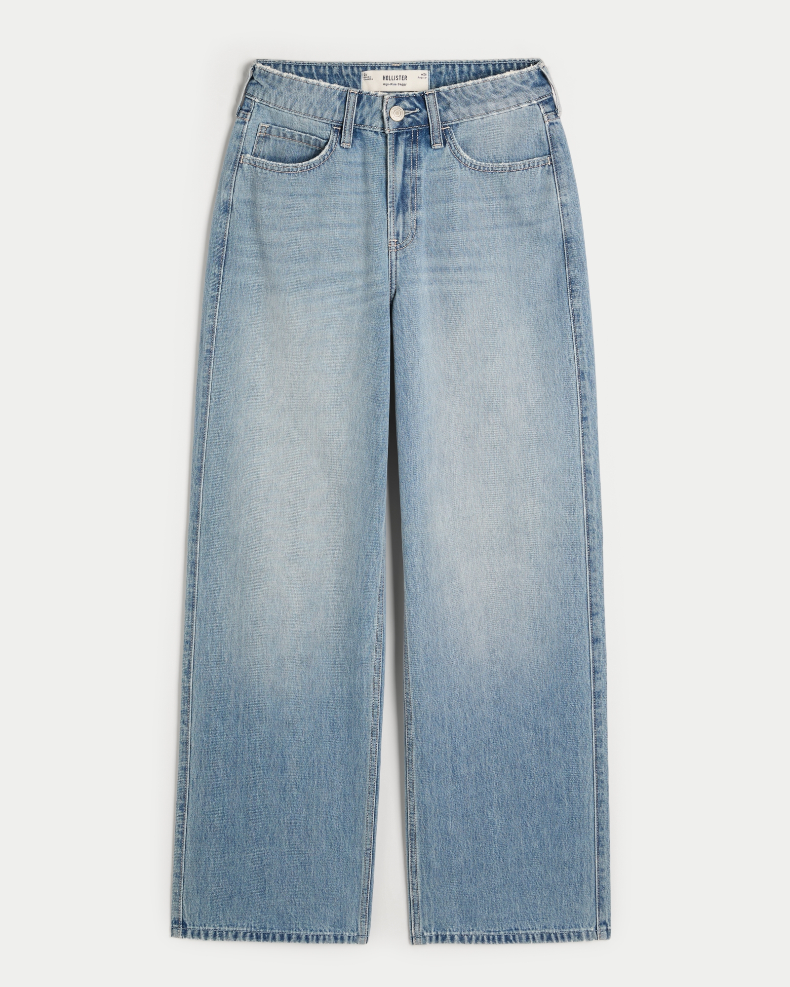 High-Rise Baggy Jeans