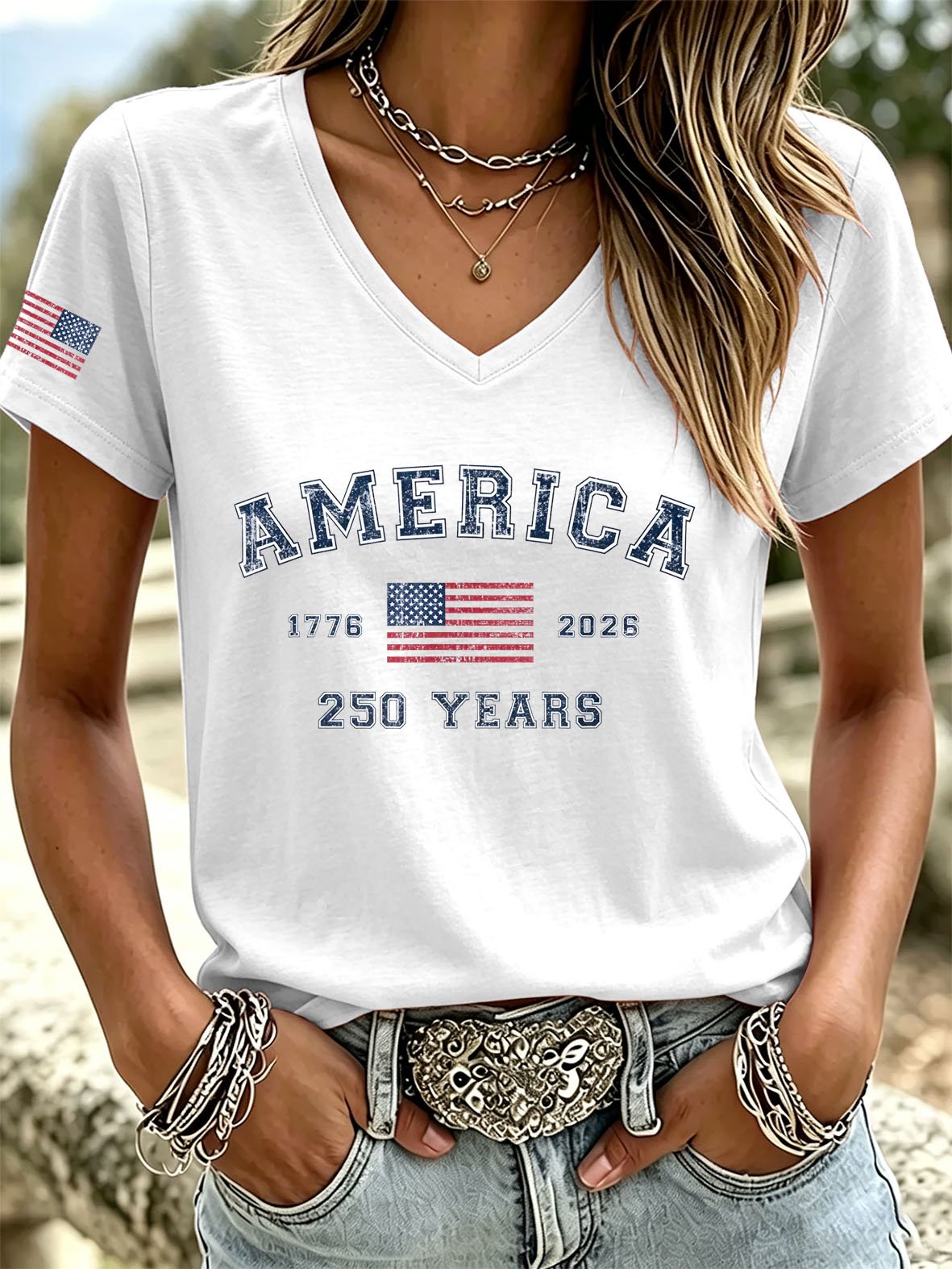 Women's Casual Print Short-Sleeve T-Shirt