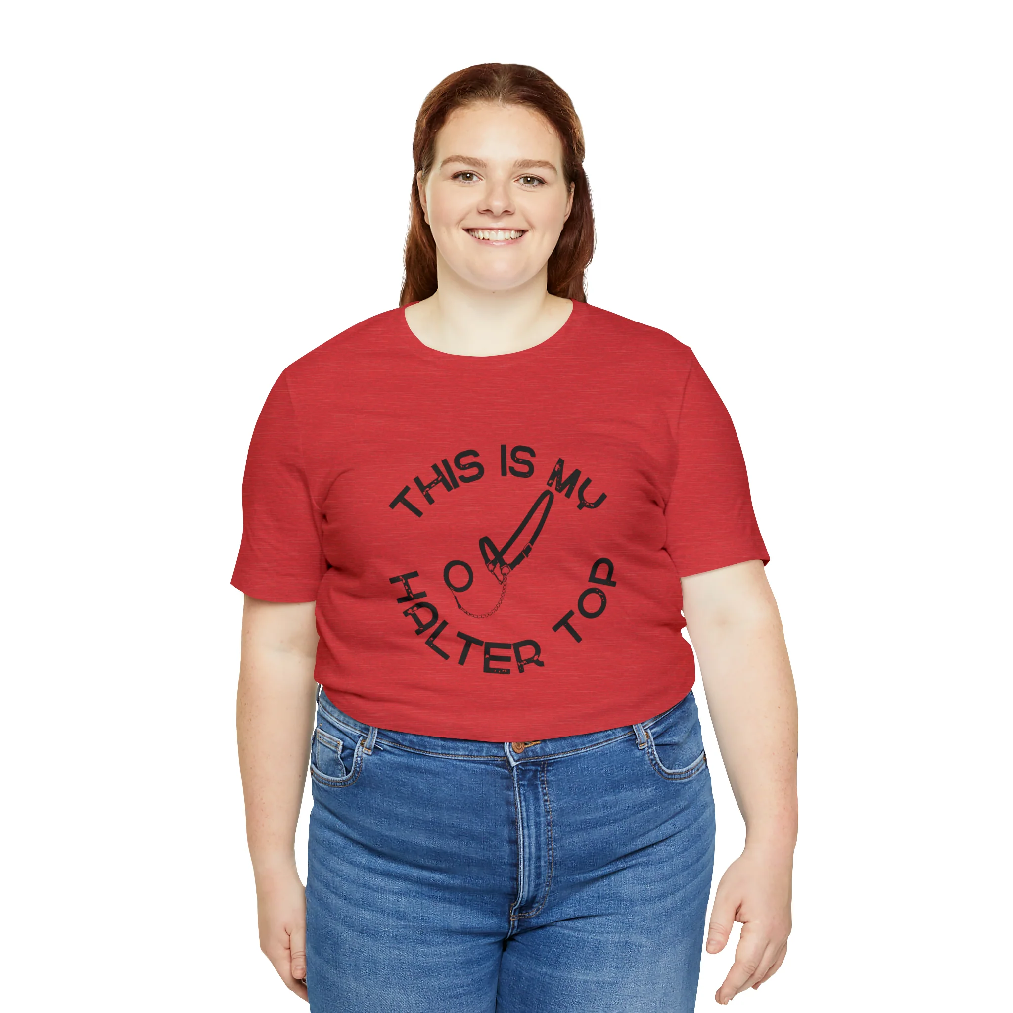 This is My Halter Top Unisex Jersey Short Sleeve Tee