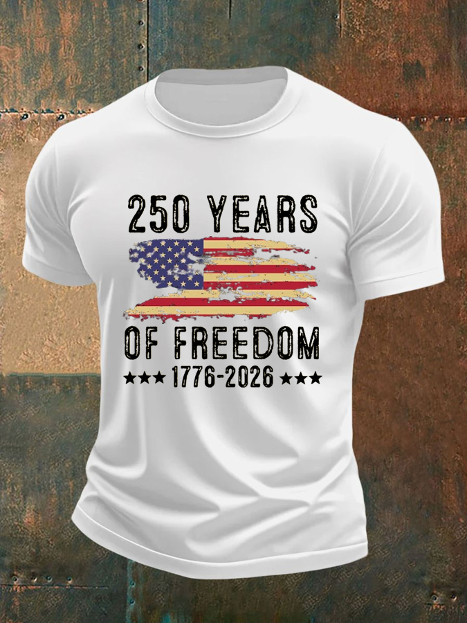 Men'S 250 Years Of Freedom T-Shirt