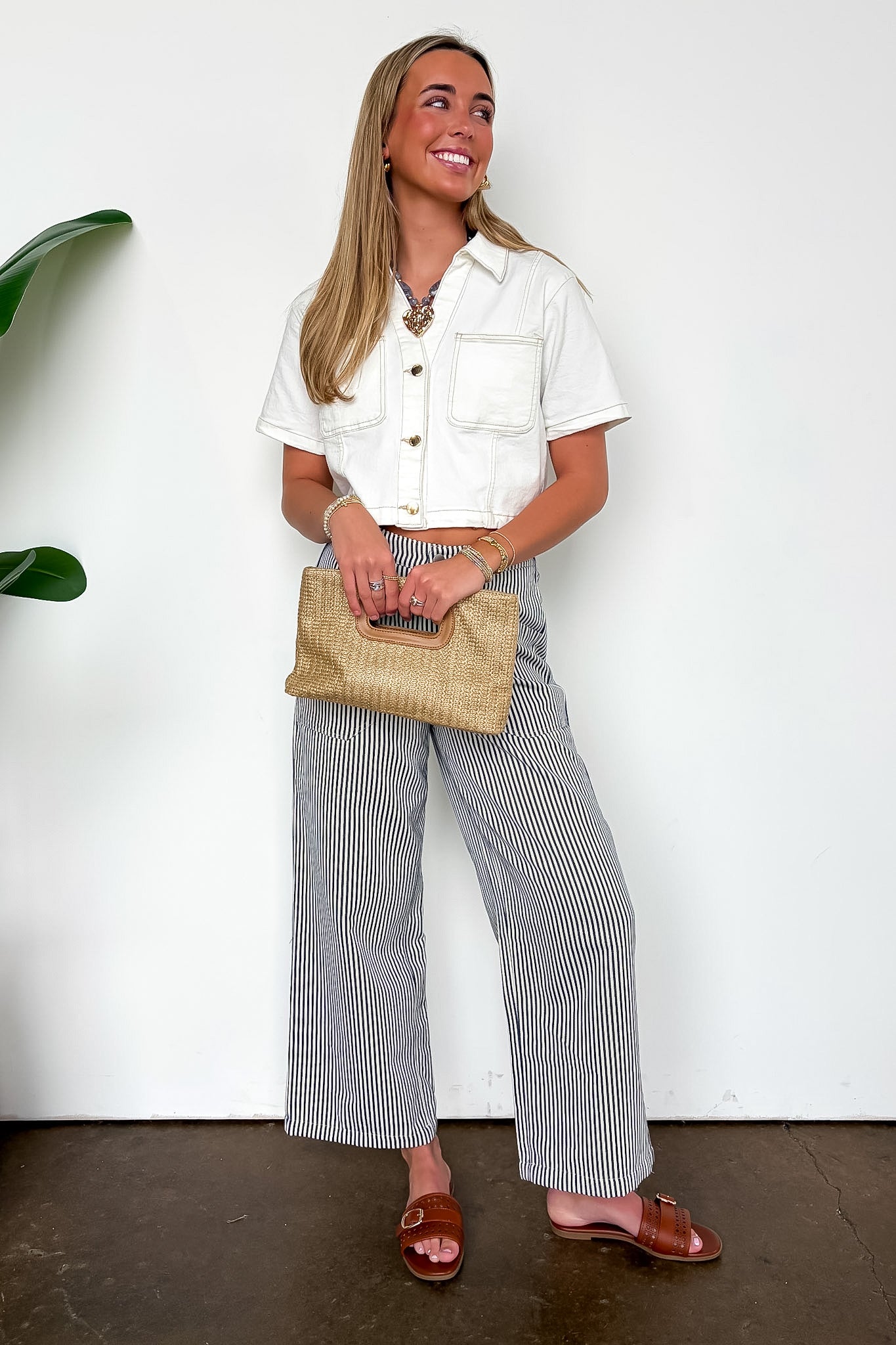 Pinstripe Pants