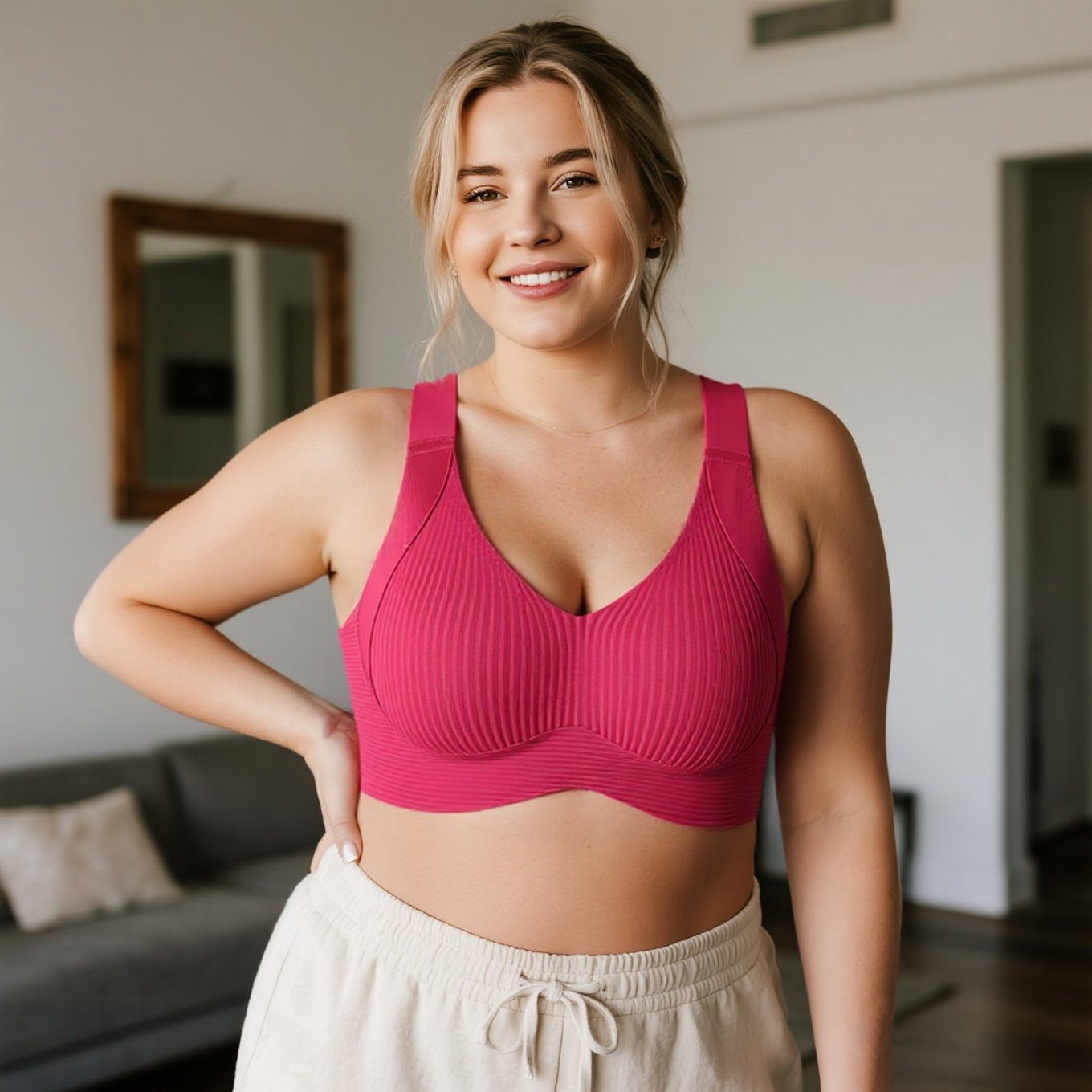✨🎁 Buy 1 Get 3 Packs(Each only £5.6) 🔥 Super firming bra | Wire-free push-up bra 👍 No more sagging breasts