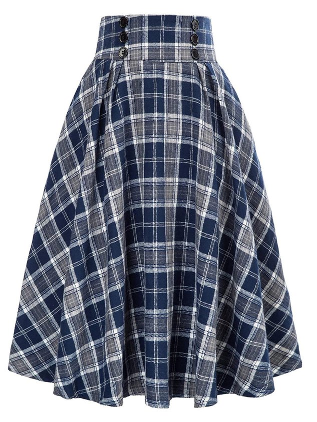 Adjustable Strap Regular Fit Cute Skirt