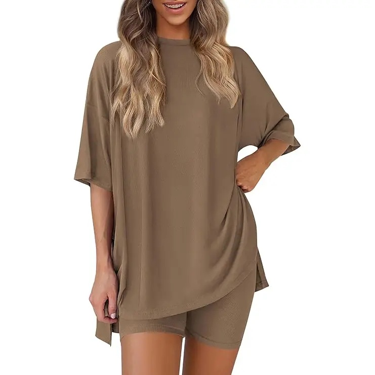 Crewneck Two-Piece Set For Women