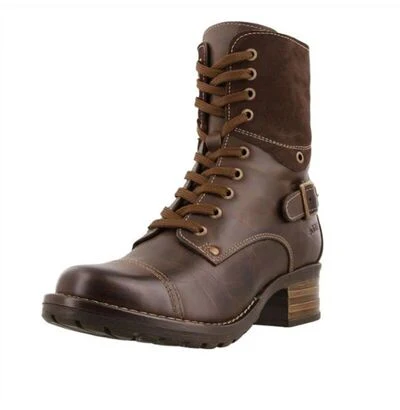 Lace-Up Block Heel Boots (multiple color options)