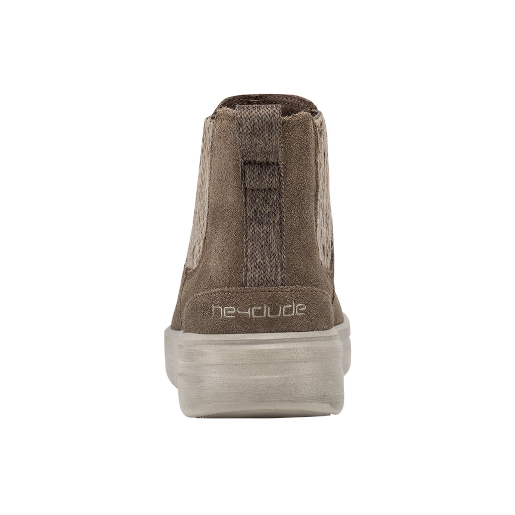 DUDE WOMEN'S VIC SUEDE FOSSIL - 122024962