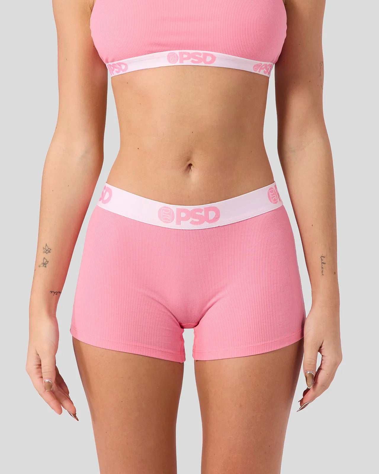 Ribbed - Baby Pink