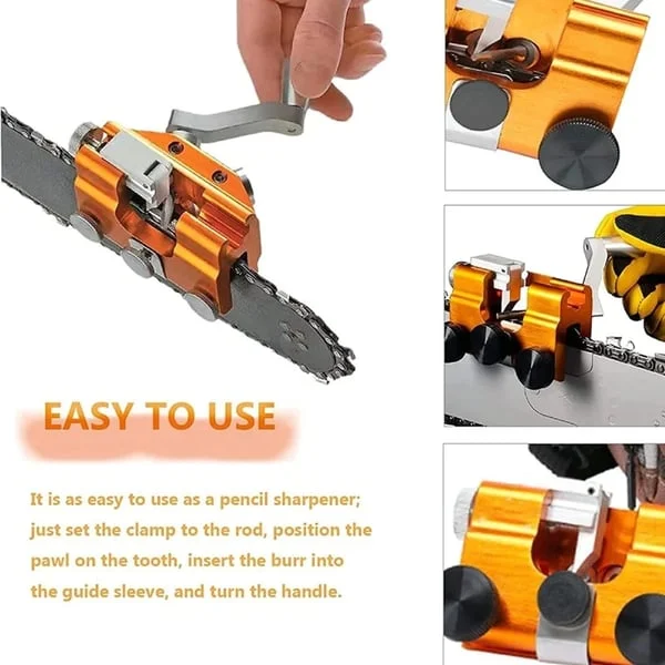 Chainsaw Chain Sharpening Jig