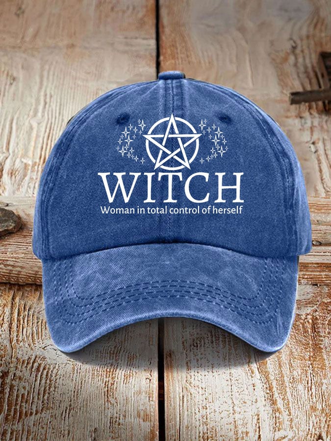 Witch- Woman In Total Control Herself Hat