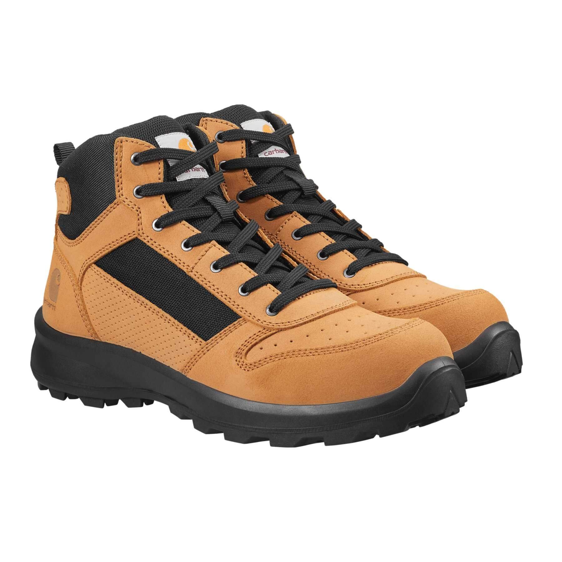CHT Special Offer Michigan Work Boots F700909 Pack - Michigan S1P Composite Safety Toe Mid-Cut Sneaker Work Boots + 3 Pack CHT Socks