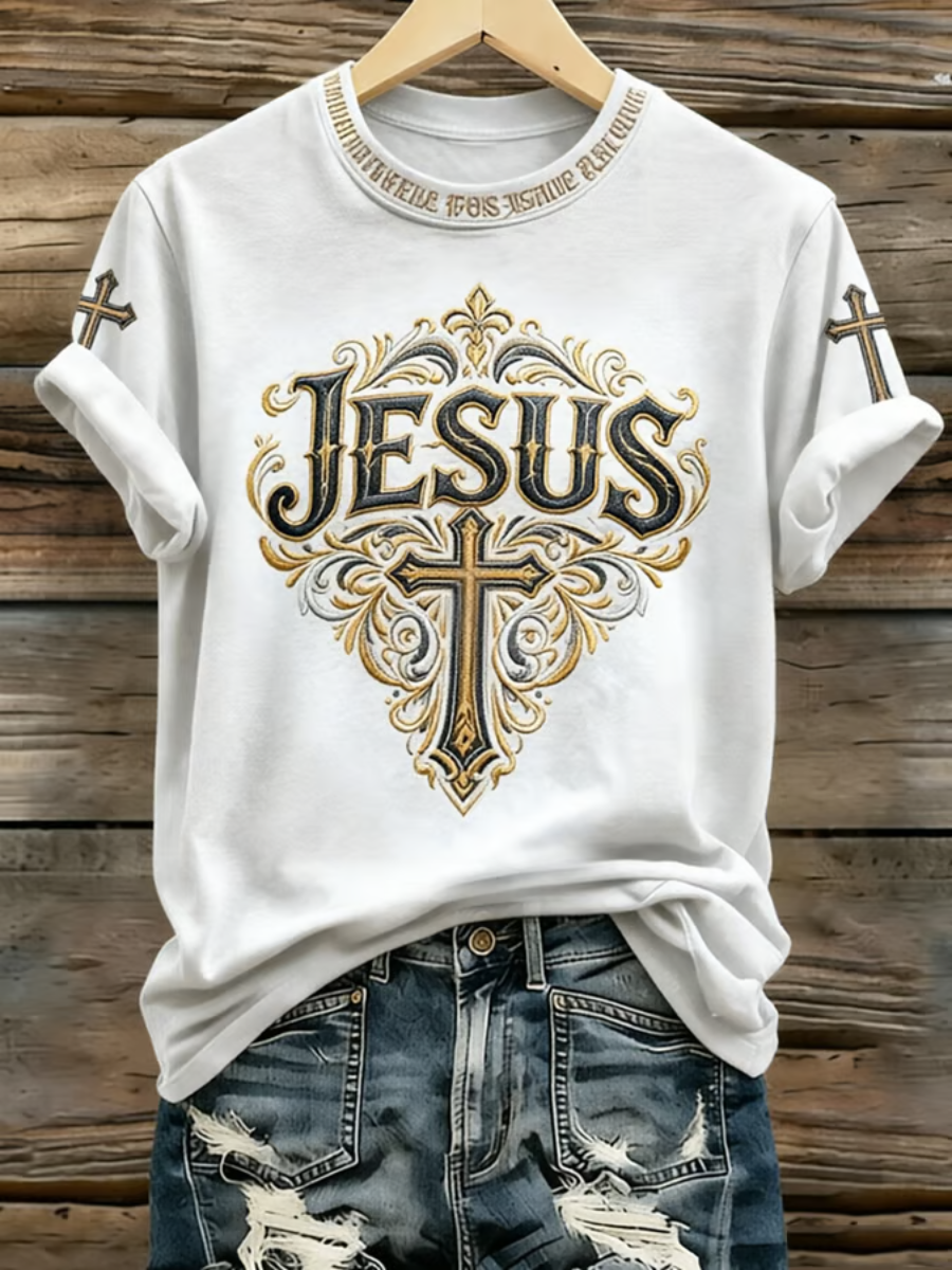 Women's Summer Faith Printed T-shirt