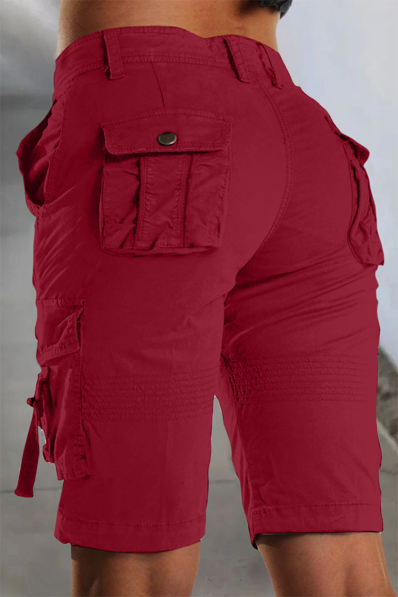 New Hot 2026🔥Stretch cargo shorts with flap pockets design