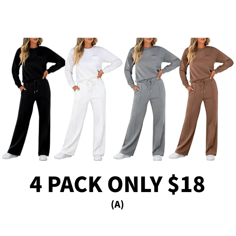 two-piece long-sleeved sports suit