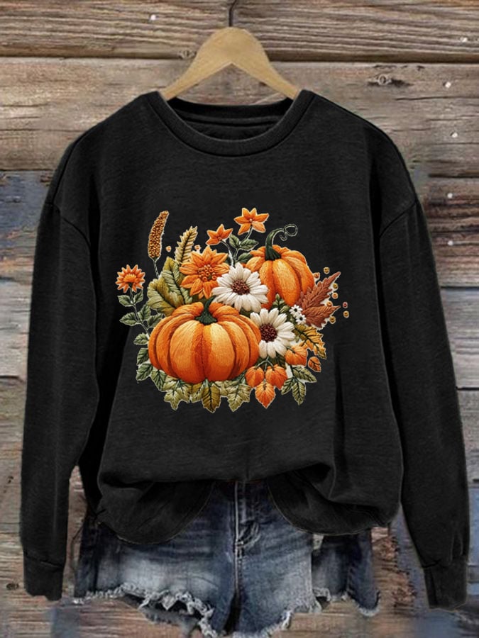 Women's Fall Thanksgiving Sweatshirt