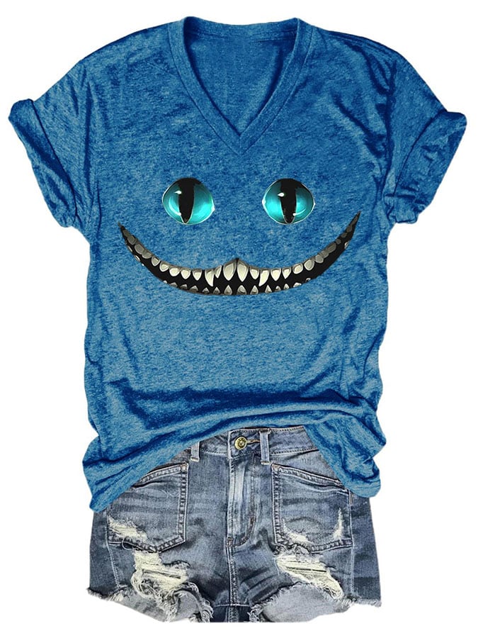 Women's Casual Print Short Sleeve T-Shirt