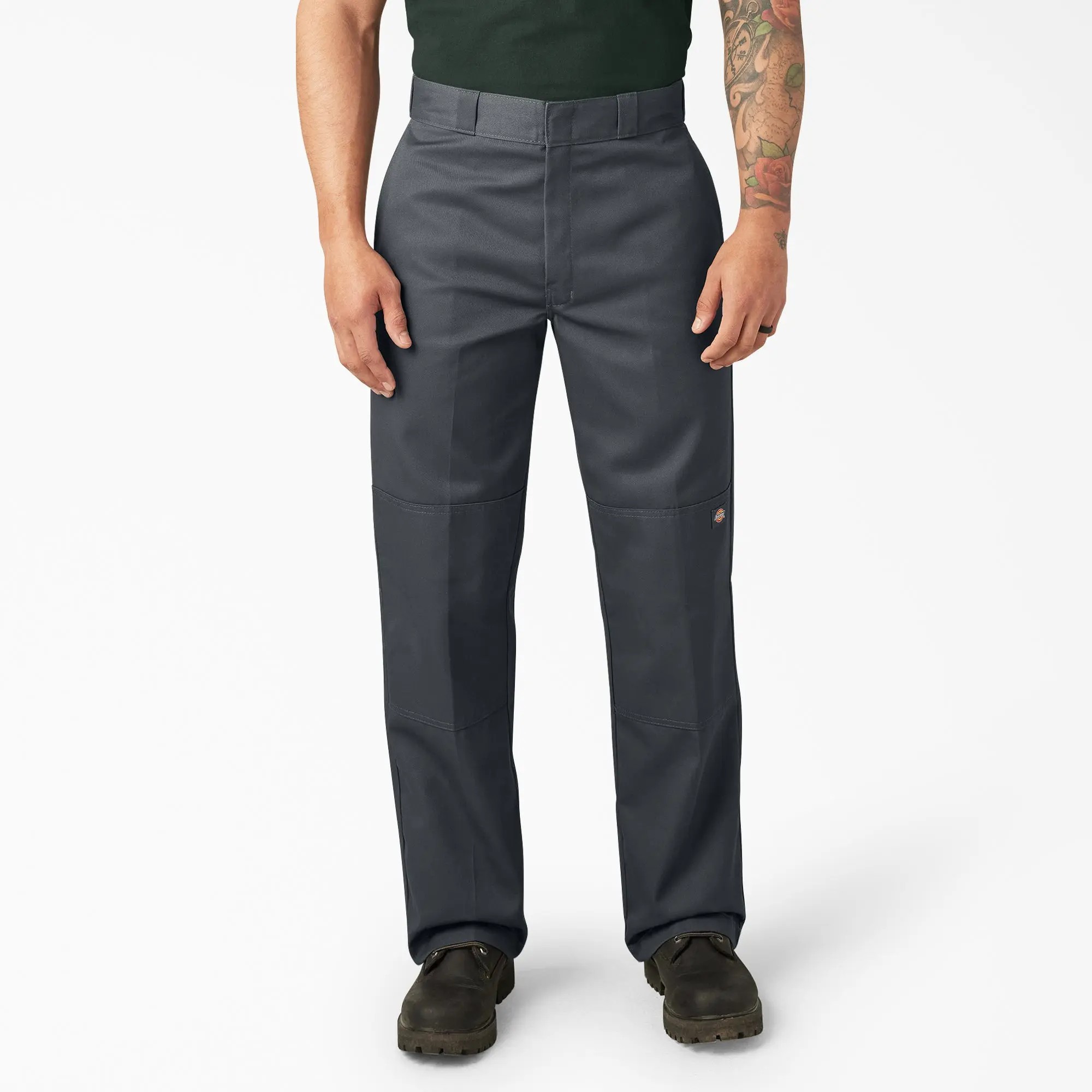 Dickes Loose Fit Double Knee Work Pants