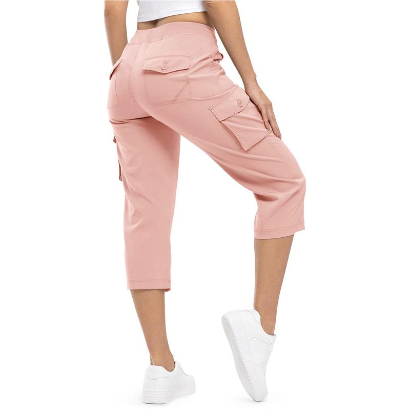 Women’s Lightweight Quick-Dry Capri Cargo Pants