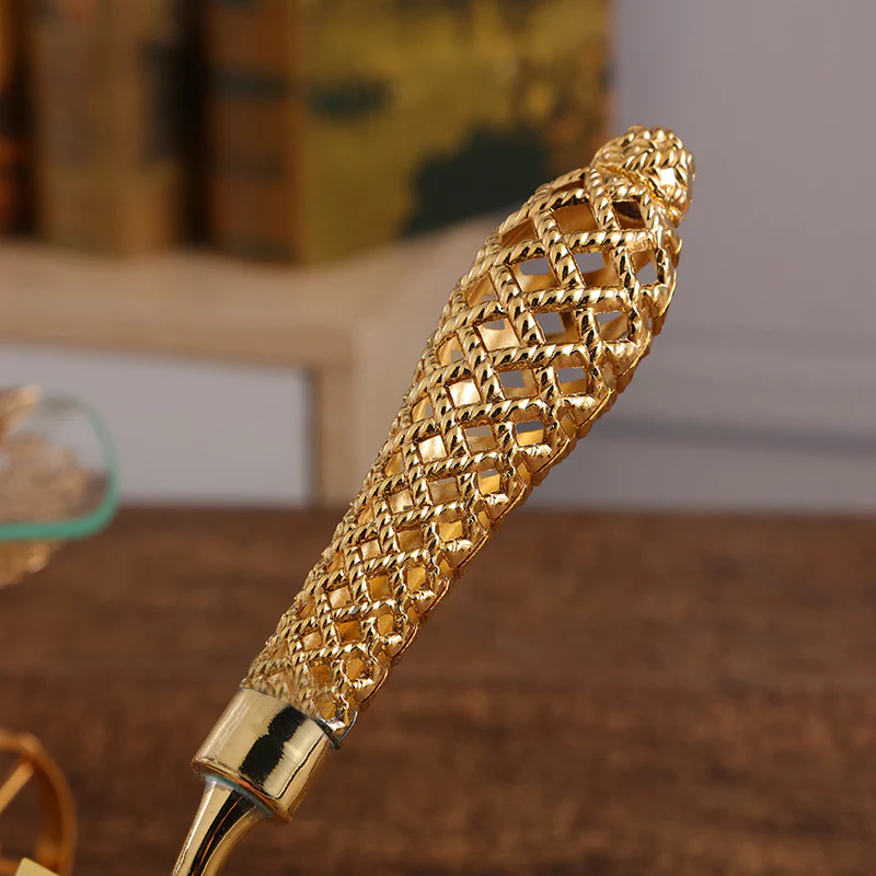 2PC Luxury Gold Server Set