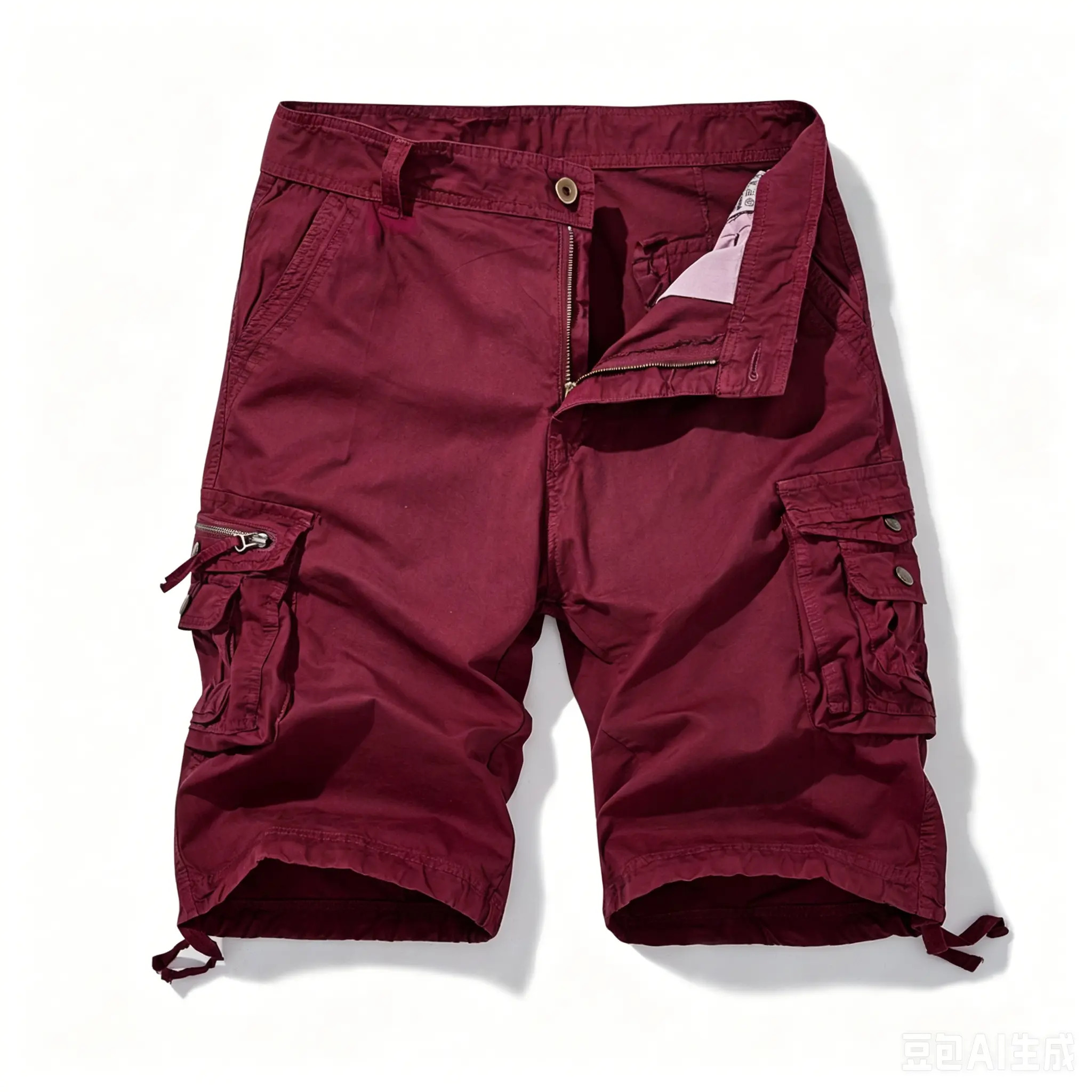 Men's Plus-Size Summer Cargo Shorts