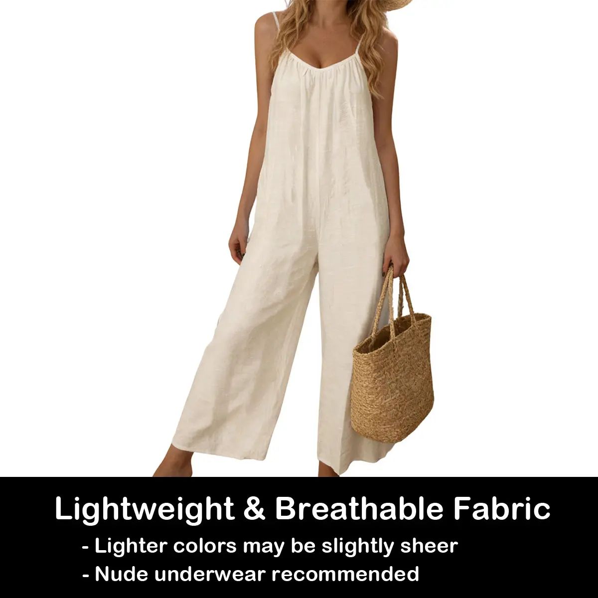 Chic Breeze Open-Back Wide-Leg Jumpsuit