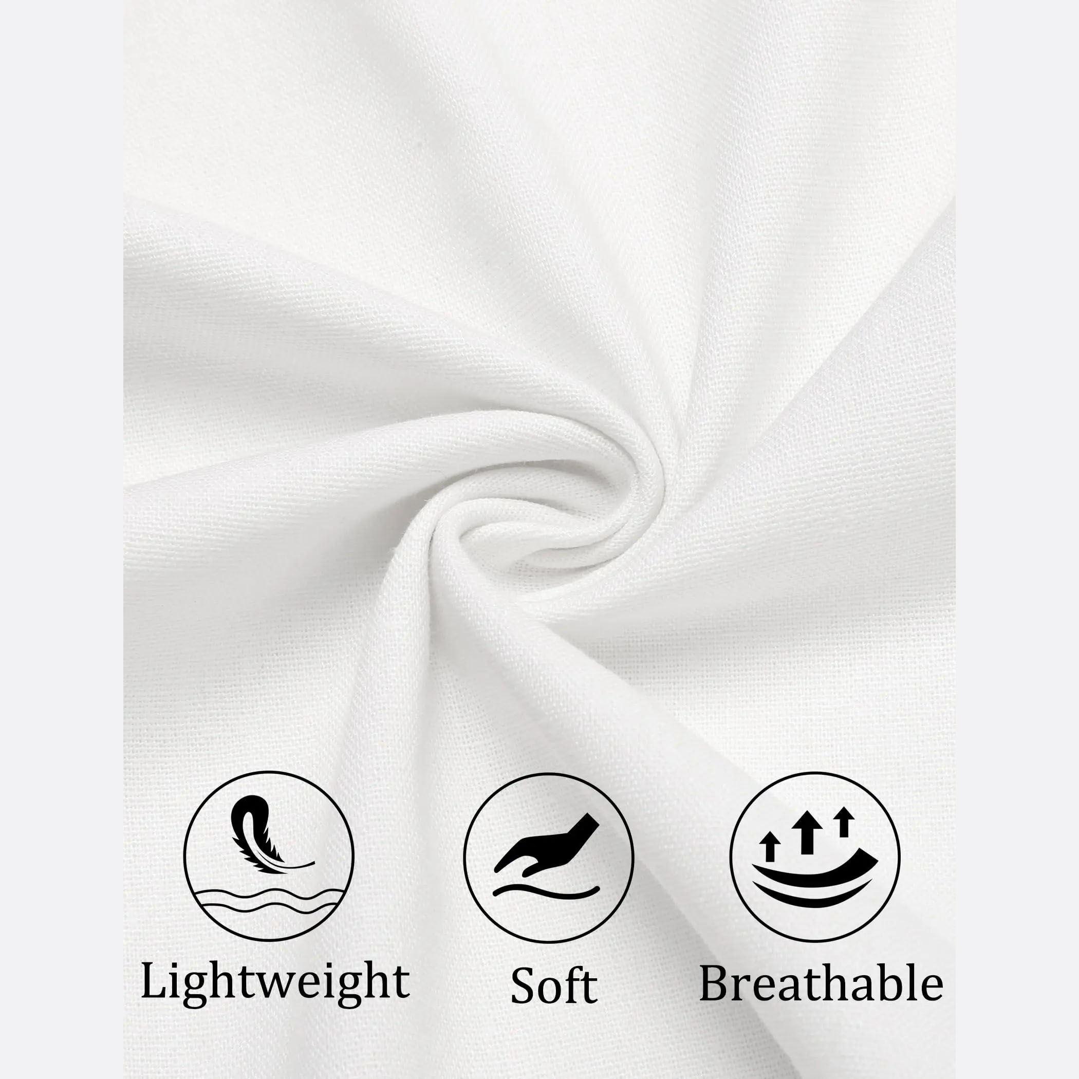 Men's Cotton Linen Casual Beach Pants