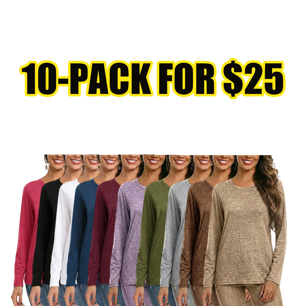Everyday Essential Loose Fit Crewneck Top Loose
