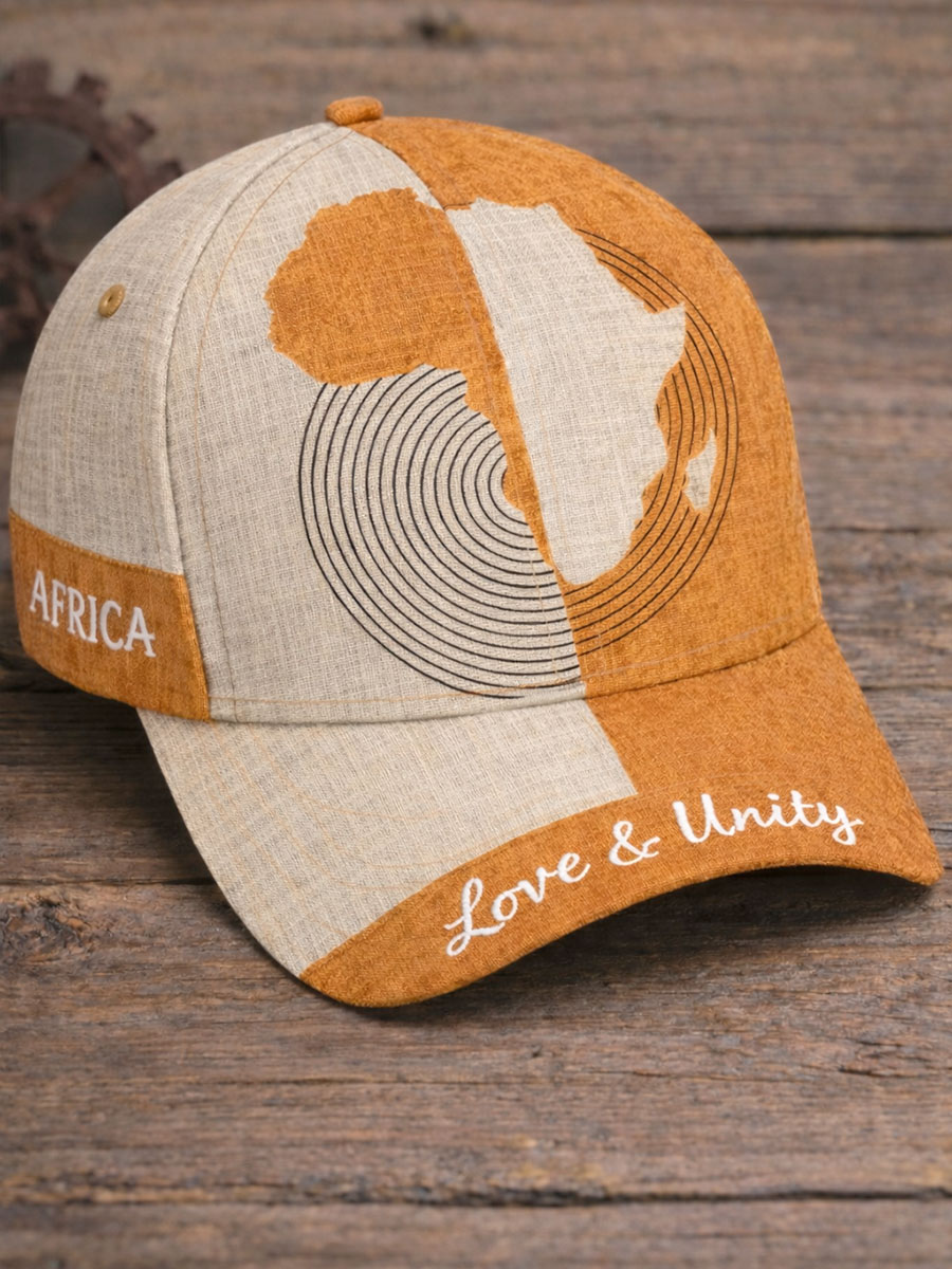 African Legacy Vintage Print Hat