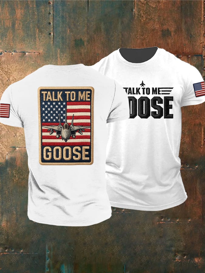 Men's Retro 40th Anniversary Printed Casual T-Shirt