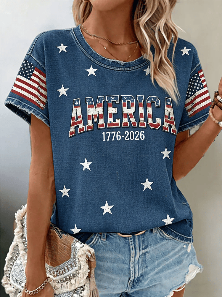 Women's 250th Anniversary Print T-Shirt