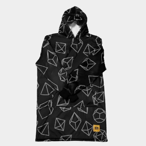 Wearable blanket Oversized with sherpa lining One size fits most.