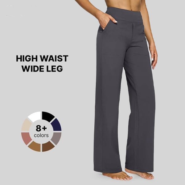 🏆Flash Sale⚡ 50K+ SOLD! Almost Gone-💥Loose High-Waist Business Casual Pants Yoga Pants