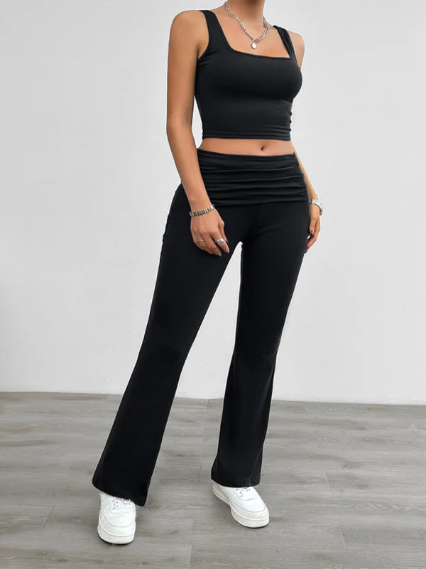 🛍️ Chic & Comfy 2-Piece Vest and Pants Set – Perfect for Any Occasion ✨