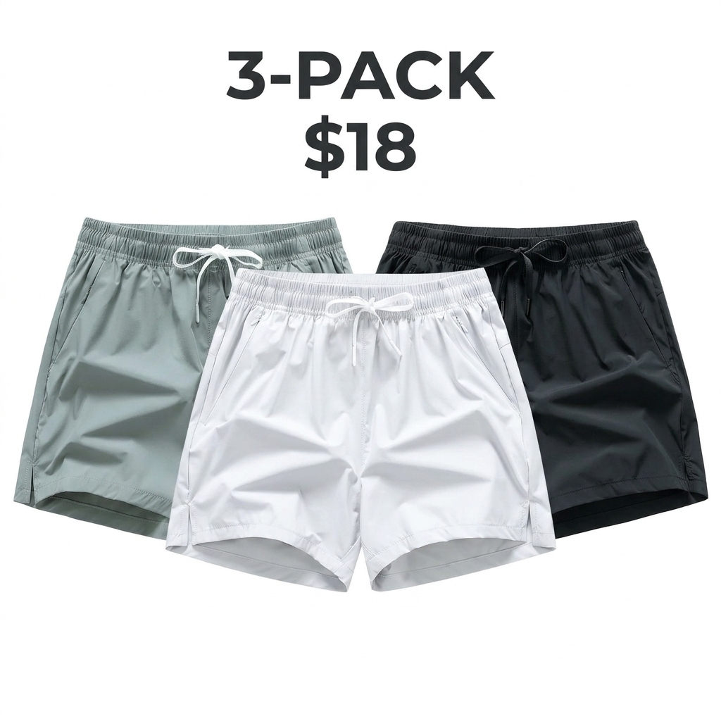 Men’s with zipper pockets, regular fit, casual drawstring waist