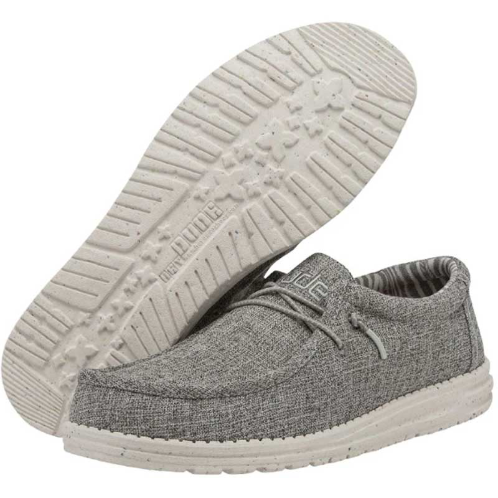 DUDE MEN'S WALLY ECO LINEN IRON SHOE - 112473915